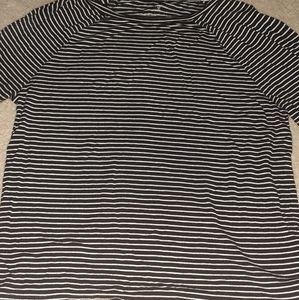 AE Black & White Stripe T-Shirt